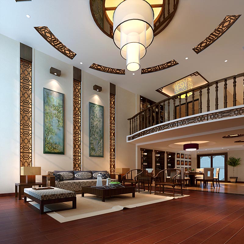 番禺华南碧桂园别墅大厅