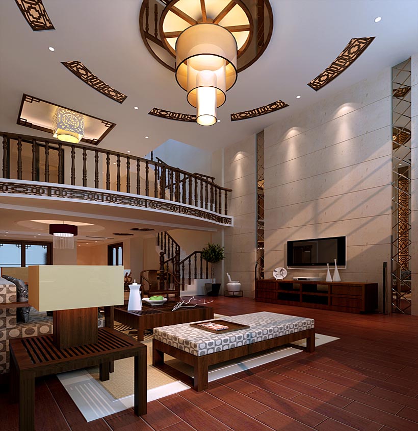 番禺华南碧桂园别墅大厅