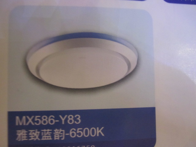 灯具:吸顶灯