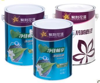 净味防潮优质墙面漆套装 内墙乳胶漆(面漆5L*2+