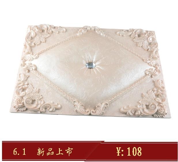 豆豆 树脂艺术砖 大理石腰线 