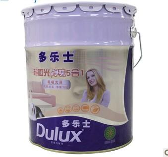 多乐士超哑光净味5合1环保墙面漆18L