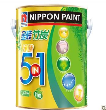 立邦金装竹炭净味五合一内墙乳胶漆套装 油漆/涂料