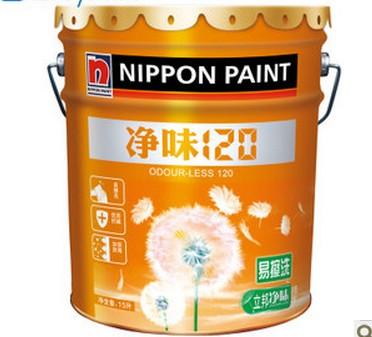  立邦净味120 易擦洗 乳胶内墙漆 15L大桶装