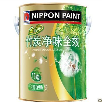 立邦金装竹炭净味全效内墙乳胶漆套装 15L 涂料油