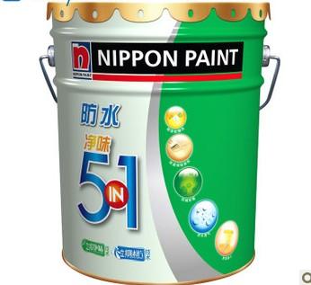 立邦防水净味五合一内墙乳胶漆 大桶18L装 油漆/