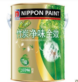 立邦金装竹炭净味全效墙面乳胶漆 涂料油漆