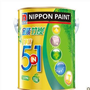 立邦金装竹炭净味五合一内墙乳胶漆 油漆/涂料
