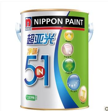 立邦超亚光光净味五合一内墙乳胶漆套装 油漆/涂料