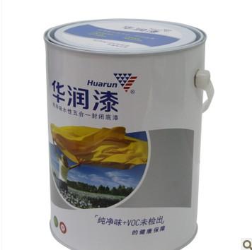 换润纯净味五合一水性封闭底漆 白色哑光内墙乳胶漆5