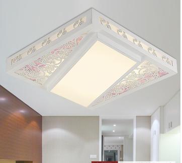 简约现代灯具客厅灯餐厅灯卧室灯雕花吸顶灯