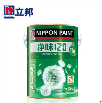 立邦净味120竹炭五合一 5L 内墙乳胶漆 环保净