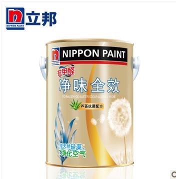 立邦硅藻芦荟抗甲醛净味全效5L 内墙乳胶漆 涂料油