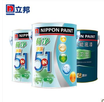 立邦荷净净味五合一内墙乳胶漆套装涂料油漆