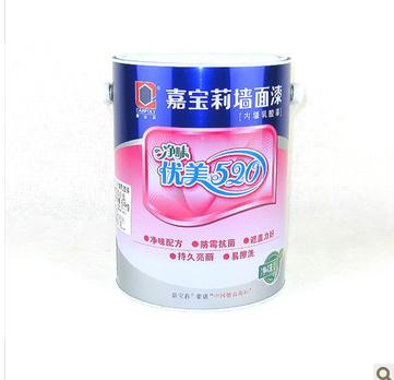  嘉宝莉漆 嘉宝莉内墙乳胶漆520净味优美/墙面漆