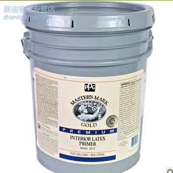 大师漆美国原装进口金奖内墙底漆 45-2 5加仑墙