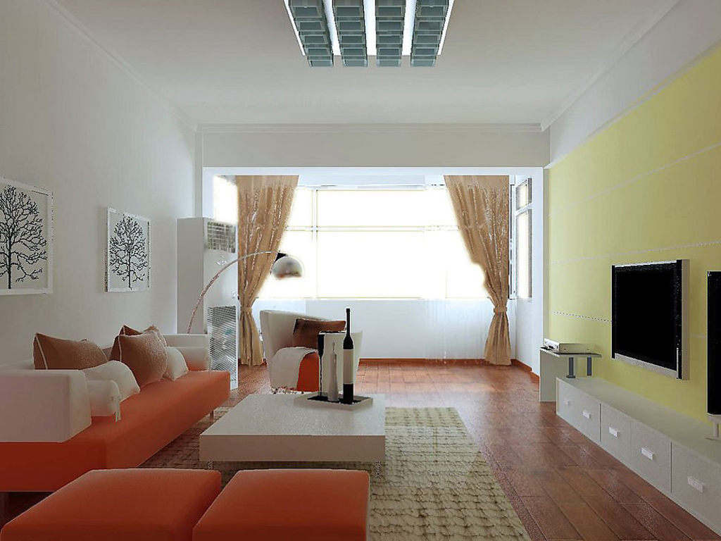 公寓式客厅效果