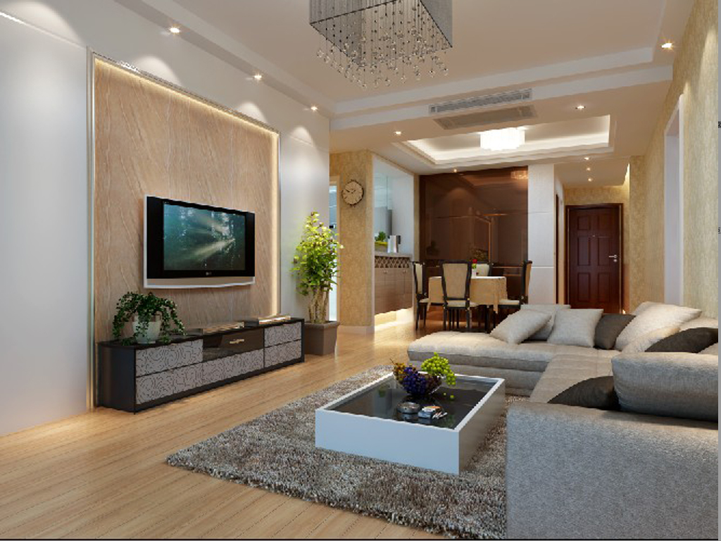 公寓式客厅效果