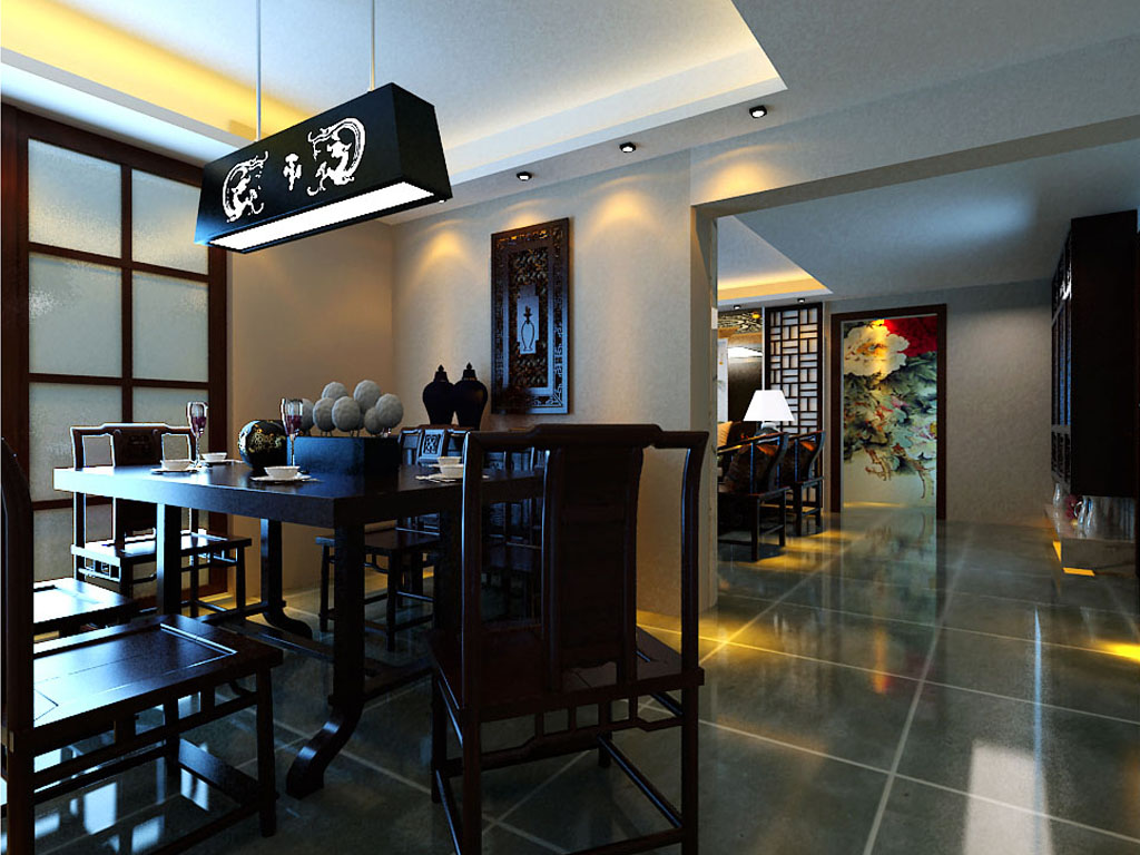 公寓式餐厅效果图